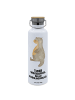 Mr. & Mrs. Panda Trinkflasche Otter Bauch mit Spruch in Weiß