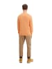 Tom Tailor Pullover BASIC CREW NECK in Orange