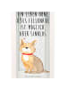 Mr. & Mrs. Panda Kerzenständer Hund Glück mit Spruch in Transparent