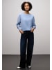 Street One Cosy Dolman Pullover in Blau