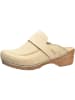 Sanita Comfortwear Clog "Original-Knaus Open" in Braun