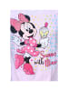 Disney Minnie Mouse T-Shirt Minnie Mouse mit Glitzer & Knoten in Rosa