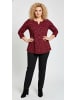 Shape Of You Blouse in Bordeaux