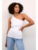 Kaffe Jerseytop KApia Tight fit in Optical White