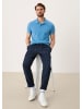 s.Oliver Polo-Shirts T-Shirt kurzarm in Blau