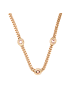 Luxenter Halskette Rinlin mit 18 Karat Gelbgold-Finish – RINLIN
