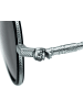 Thomas Sabo Sonnenbrille Harrison Pilot Totenkopf Polarisiert in silber, schwarz