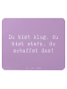 Mr. & Mrs. Panda Mauspad Spruch Erster Schultag Motivation mit S... in Lavendeltraum