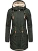 ragwear Wintermantel Elsie in Dark Olive22