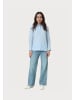 U.S. Polo Assn. Bluse 'Leinen-Shirt' in hellblau