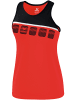 erima 5-C Tanktop in rot/schwarz/weiss