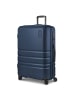 Redolz Pro ABS 4 Rollen Trolley 74 cm mit Dehnfalte navy
