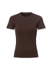 OPUS T-Shirt Samuna Scallop in schoko