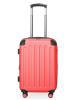Hauptstadtkoffer Spree - Koffer Flugzeug Trolley Handgepäck Hartschale TSA 42L in Korall
