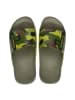 Havaianas Sandale zum Reinschlüpfen Slide Print Grün