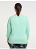 Venice Beach Sweatshirt, Große Größen CL FARGO in galaxy green