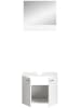 ebuy24 Badmöbelset Boston (2-teilig) Weiß 57 x 33 cm