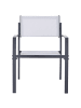 Beliani 3-tlg Bistro Set TAVOLETO in Grau