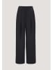 Hessnatur Hessnatur Twill-Hose Wide Leg aus TENCEL™ Lyocell in schwarz