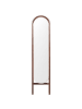 Beliani Standspiegel CHELLES in Braun - (W) 30 x (H) 150 x (L) 67 cm