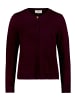 CARTOON Feinstrickjacke mit Rundhalsausschnitt in Dark Dahlia