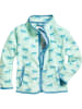 Playshoes Fleece-Jacke Pferde in Türkis