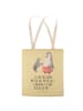 Mr. & Mrs. Panda Stoffbeutel Pinguin mit Kind mit Spruch in Gelb Pastell