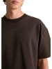 Marc O'Polo DENIM T-Shirt boxy in Chocolate Brown