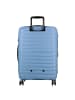 Jump Xwave 4 Rollen Trolley 66 cm mit Dehnfalte in bleu ciel