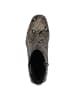 Tamaris Stiefelette in BLACK SNAKE