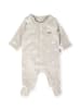 Sigikid Overall mit Füßchen und Klappbündchen an den Ärmeln Classic Baby in beige