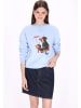 myMo Women Sweatshirt in light blue