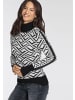 Melrose Rollkragenpullover in schwarz-weiß