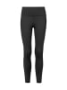 SNOCKS High Waist Leggings Mesh Schwarz 1 Stück