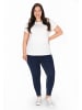 usha BLUE LABEL Women Plus Size T-Shirt in white