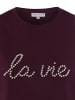 Marie Lund T-Shirt in aubergine
