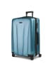 Police New York 4 Rollen Trolley L 72 cm mit Dehnfalte in ice blue