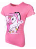 United Essentials T-Shirt Einhorn in Pink
