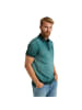 PME Legend Poloshirt Cold Dye Pique in green gables