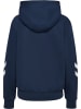 Hummel Verstellbare Taille Kapuzenpullover Hmllegacy Damen in DRESS BLUES