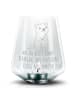 Mr. & Mrs. Panda Glas Windlicht Quokka Happy mit Spruch in Transparent