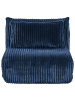 Beliani Einzelsofa LYSEKIL in Blau - (W) 82 x (H) 70 x (L) 74 cm