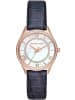 Michael Kors Lauryn Uhr roségold blau MK2757