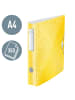 Leitz Ordner Active Wow A4 Polyfoam schmal gelb