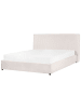 Beliani Bettgestell LAVAUR in Weiß - (W) 183 x (H) 100 x (L) 220 cm