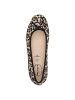 Tamaris WIDE FIT Ballerina in LEOPARD