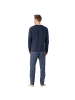 hajo Pyjama in Dunkelblau