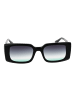Ana Hickmann Frauen Sonnenbrille Rechtwinklig Schwarz