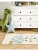 Beliani Kinderteppich BLANG in Bunt/Beige/Gelb - (W) 80 x (L) 150 cm