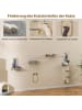 COSTWAY 5 PCS Kletterwand Katzen in Hellbraun